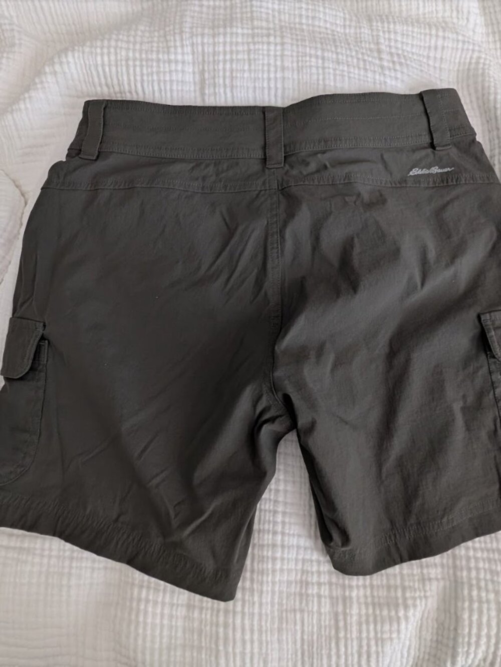 Eddie Bauer Summer Trail Cargo Shorts – Olive - Size 4 - Picture 2 of 10